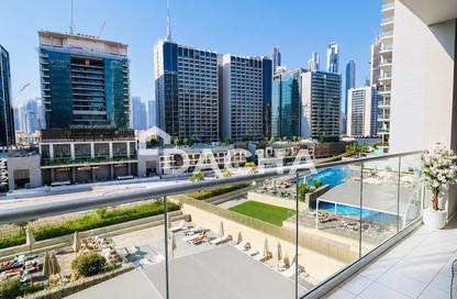 Apartment - 2 - 2 for rent in Vera Residences - Business Bay - Dubai