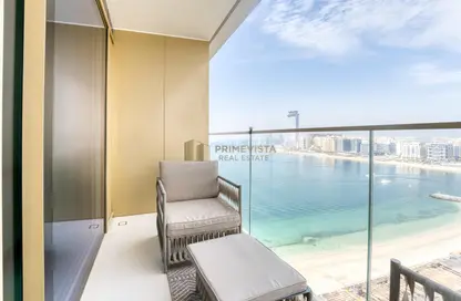 شقة - غرفة نوم - 1 حمام للايجار في جراند بلو تاور 1 - إعمار بيتشفرونت - دبي هاربور - دبي