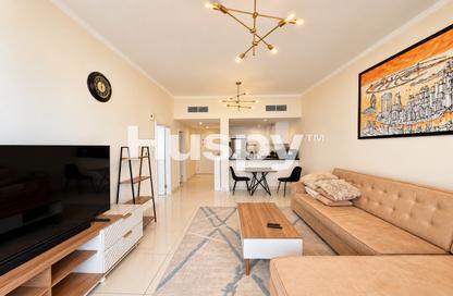 Apartment - 1 - 1 for rent in Damac Heights - Dubai Marina - Dubai