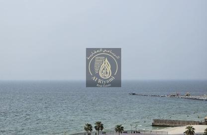 Apartment - 2 Bedrooms - 2 Bathrooms for rent in Corniche Tower - Ajman Corniche Road - Ajman