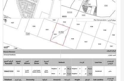 Land - Studio for sale in Al Aamra Gardens - Al Amerah - Ajman
