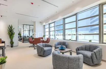 Office Space - Studio - 1 Bathroom for rent in The Prism - Business Bay - Dubai