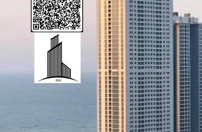 Apartment - 2 Bedrooms - 4 Bathrooms for sale in Corniche Tower - Ajman Corniche Road - Ajman
