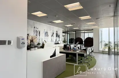 Office Space - Studio - 1 Bathroom for rent in Al Habtoor Business Tower - Dubai Marina - Dubai