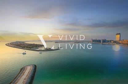 Apartment - 2 - 2 for rent in Beach Vista Tower 1 - Beach Vista - Emaar Beachfront - Dubai Harbour - Dubai