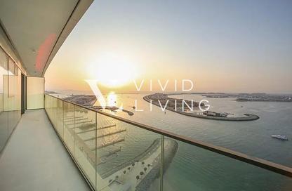 Apartment - 2 - 2 for rent in Beach Vista Tower 1 - Beach Vista - Emaar Beachfront - Dubai Harbour - Dubai
