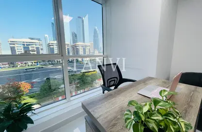 Office Space - 1 Bedroom - 1 Bathroom for rent in Aspin Tower - Sheikh Zayed Road - Dubai