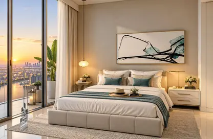 Apartment - 1 Bedroom - 1 Bathroom for sale in Seapoint Tower 2 - Seapoint - Emaar Beachfront - Dubai Harbour - Dubai