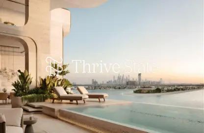Apartment - 4 Bedrooms - 5 Bathrooms for sale in The Alba Residences by Omniyat - The Crescent - Palm Jumeirah - Dubai