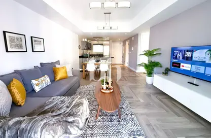 شقة - غرفة نوم - 2 حمامات للايجار في A - برج الأمواج - برج الأمواج - دبي مارينا - دبي