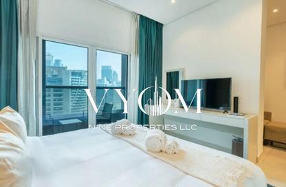 Apartment - Studio - 1 Bathroom for rent in Damac Maison Cour Jardin - Business Bay - Dubai