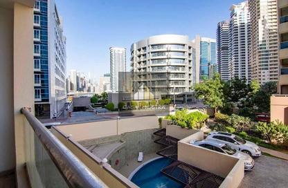 Apartment - Studio - 2 Bathrooms for rent in DEC Tower 1 - DEC Towers - Dubai Marina - Dubai