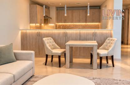 Apartment - 1 - 1 for rent in Seven Palm - Palm Jumeirah - Dubai
