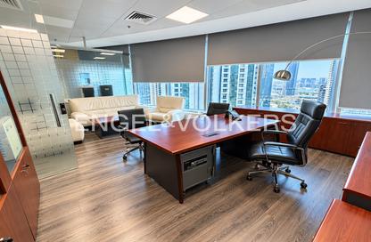 Office Space - Studio - 1 for rent in The Prime Tower - Business Bay - Dubai