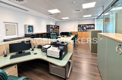 Office Space - Studio - 1 for rent in The Prime Tower - Business Bay - Dubai