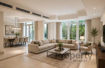 Villa - 3 Bedrooms - 4 Bathrooms for rent in Al Mass Villas - Dubai Marina Towers - Dubai Marina - Dubai