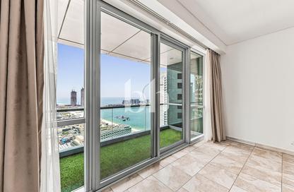 Apartment - 3 Bedrooms - 4 Bathrooms for rent in Al Fattan Marine Tower - Al Fattan Marine Towers - Jumeirah Beach Residence - Dubai