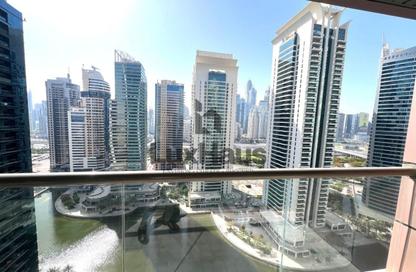 Apartment - 1 Bedroom - 2 Bathrooms for rent in V3 Tower - JLT Cluster V - Jumeirah Lake Towers - Dubai