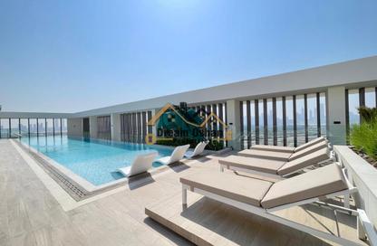 Apartment - 2 - 2 for rent in Binghatti Pinnacle - Dubai Healthcare City 2 - Al Jaddaf - Dubai