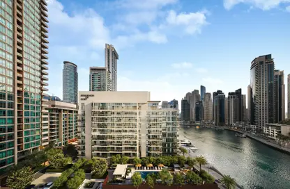 دوبلكس - 3 غرف نوم - 4 حمامات للبيع في ريزيدنس دو بورت - دبي مارينا - دبي