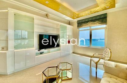 Apartment - 3 Bedrooms - 3 Bathrooms for rent in Al Dabas - Shoreline Apartments - Palm Jumeirah - Dubai