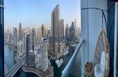 Apartment - 2 Bedrooms - 2 Bathrooms for rent in Continental Tower - Dubai Marina - Dubai