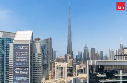 Apartment - 1 - 2 for rent in Damac Maison Prive B - Damac Maison Prive - Business Bay - Dubai