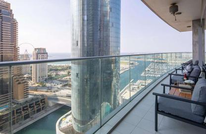 Apartment - 2 - 3 for sale in Damac Heights - Dubai Marina - Dubai