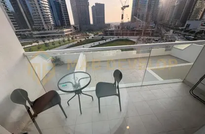 Apartment - Studio - 1 Bathroom for rent in AG Tower - Business Bay - Dubai
