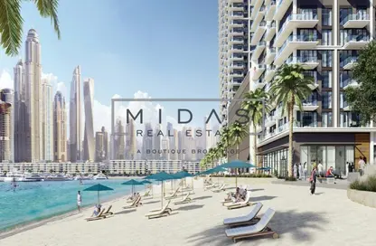 Apartment - 3 Bedrooms - 4 Bathrooms for sale in Beach Mansion Tower 2 - Beach Mansion - EMAAR Beachfront - Dubai Harbour - Dubai