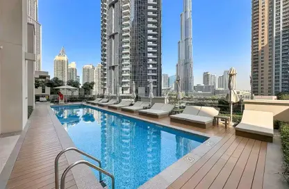Apartment - 2 Bedrooms - 2 Bathrooms for rent in Act Towers - Opera District - Downtown Dubai - Dubai