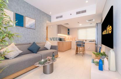 Apartment - 2 - 2 for rent in Tranquil Wellness Tower - District 7 - Jumeirah Village Triangle - Dubai