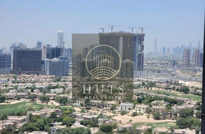 Apartment - 1 Bedroom - 2 Bathrooms for rent in Amal Tower - Dubai Sports City - Dubai