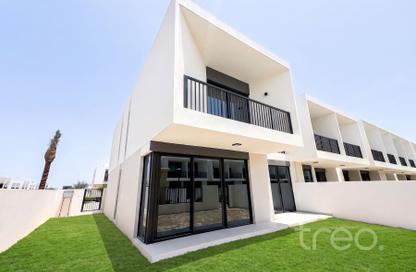 Townhouse - 4 - 4 for rent in Maha Townhouses - Town Square - Dubai