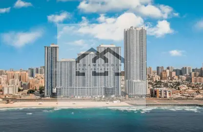 دوبلكس - 3 غرف نوم - 4 حمامات للبيع في مساكن كورنيش عجمان - طريق كورنيش عجمان - عجمان