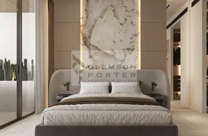 Apartment - 1 Bathroom for sale in Sky Line by Peace Homes - Dubai Land Residence Complex - Dubai