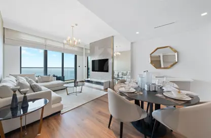Apartment - 1 Bedroom - 1 Bathroom for rent in Marina Vista Tower 2 - Marina Vista - Emaar Beachfront - Dubai Harbour - Dubai
