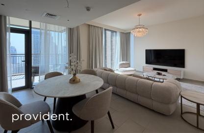 Apartment - 1 - 1 for rent in Creek Rise Tower 1 - Creek Rise - Dubai Creek Harbour (The Lagoons) - Dubai
