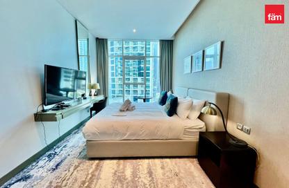 Apartment - Studio - 1 Bathroom for rent in Damac Maison Prive B - Damac Maison Prive - Business Bay - Dubai