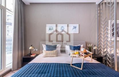 Apartment - Studio - 1 Bathroom for rent in Damac Maison Prive B - Damac Maison Prive - Business Bay - Dubai