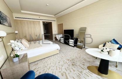 Apartment - Studio - 1 Bathroom for rent in The Palm Tower - Palm Jumeirah - Dubai