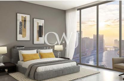 Apartment - 1 Bedroom - 1 Bathroom for rent in Peninsula Two - Peninsula - Business Bay - Dubai