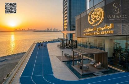 Apartment - 2 - 4 for sale in Al Teneiji Tower - Al Mamzar - Sharjah - Sharjah