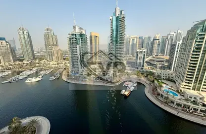شقة - 2 غرف نوم - 3 حمامات للايجار في No.9 - دبي مارينا - دبي