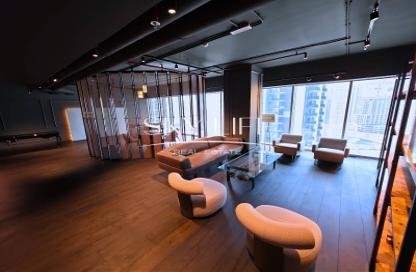 Office Space - Studio - 1 Bathroom for rent in The Binary Tower - Business Bay - Dubai