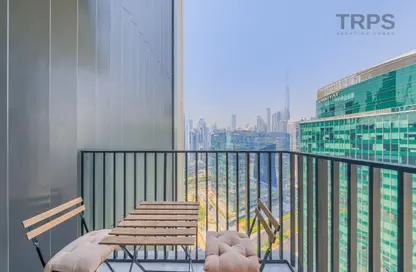 Apartment - Studio - 1 Bathroom for rent in Ahad Residences - Business Bay - Dubai