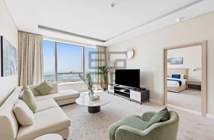 Apartment - 1 Bedroom - 2 Bathrooms for rent in The Palm Tower - Palm Jumeirah - Dubai