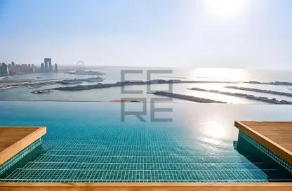 Apartment - 1 Bedroom - 2 Bathrooms for rent in The Palm Tower - Palm Jumeirah - Dubai