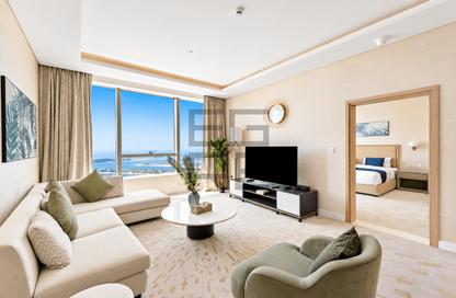 Apartment - 1 - 2 for rent in The Palm Tower - Palm Jumeirah - Dubai