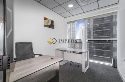 Office Space - Studio - 2 Bathrooms for rent in Single Business Tower - Sheikh Zayed Road - Dubai